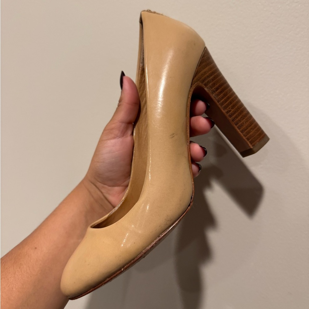Coach Elegant Tan Women's Pumps - Picture 3 of 9